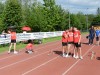 Le ragazze dell'Atletica Mondovi' alla partenza dei 60 metri
