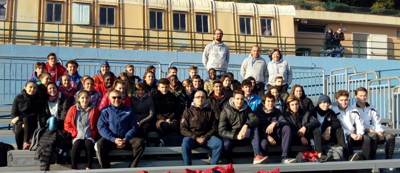 Domenica 18 novembre - Raduno Interregionali Liguria Piemonte e Valle D'Aosta Presenti Valter Cerri, Benedite Mawete e Sofia Kila per Atletica Mondovì – Acqua S. Bernardo