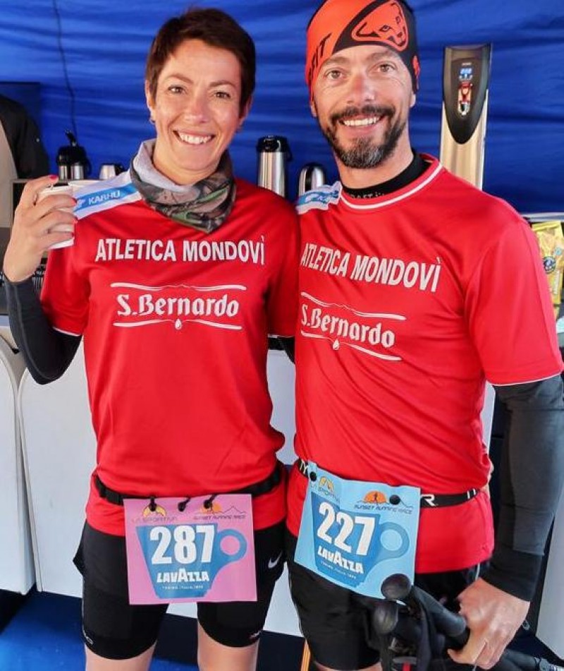 Prato Nevoso - Sunset Running Race 23 marzo Presente anche l'Atletica Mondovì - Acqua S. Bernardo con Nadia Porta e Alberto Ribezzo