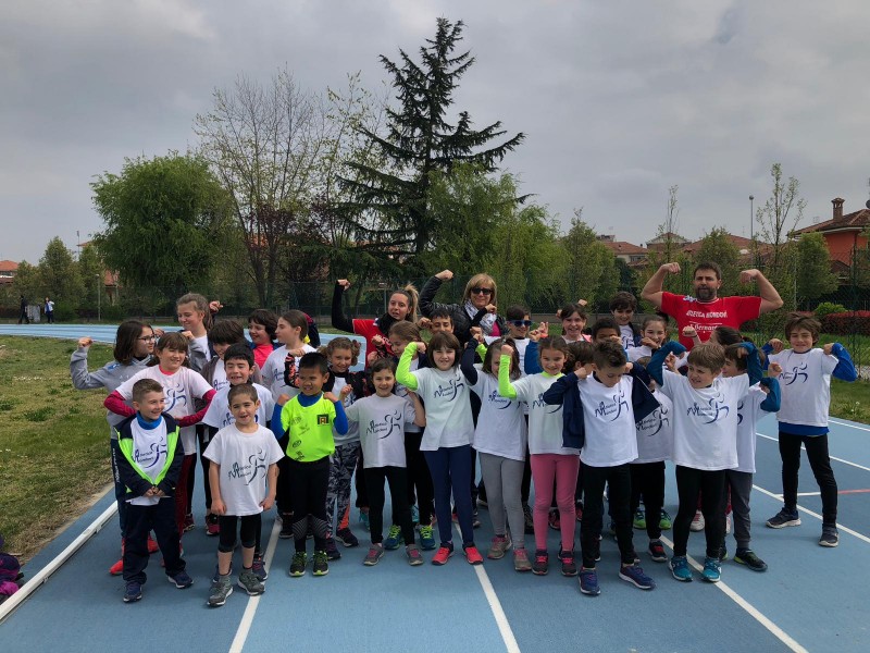 Fossano - Meeting Esordienti inizio stagione 13 aprile 35 i partecipanti dell'Atletica Mondovì - Acqua S. Bernardo
