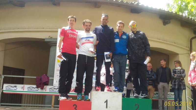 Davide Fia quinto assoluto alla Mezza di Varenne a Vigone