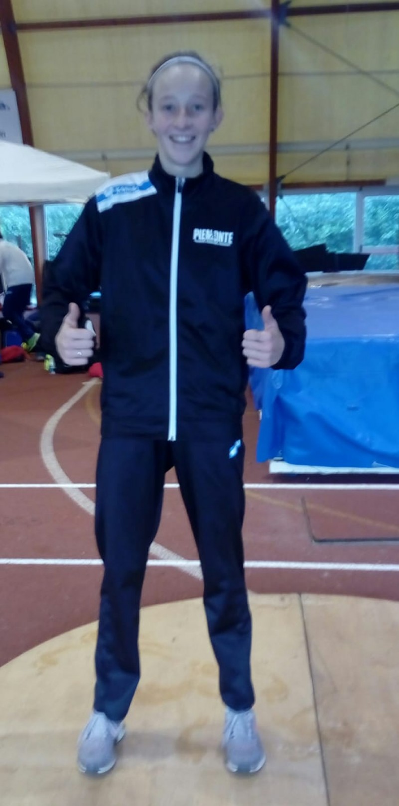 01 Dicembre Casalmaggiore 19° Cross del Po Regione Lombardia Adele Roatta sesta con la maglia della rappresentativa del Piemonte