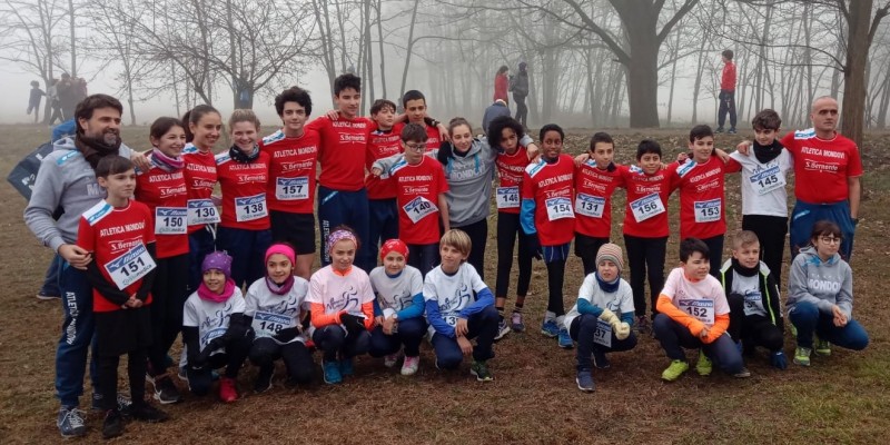 Borgaretto 37° Cross di Borgaretto Atletica Mondovì Acqua S.Bernardo quinta nel campionato regionale di società giovanile.