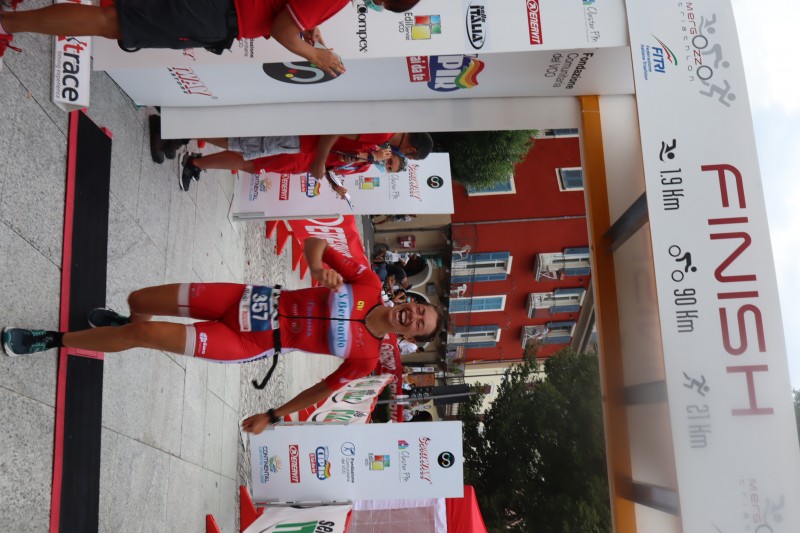 Esordio della Triatletica Mondovì Acqua S. Bernardo al 25° Triathlon internazionale di Mergozzo