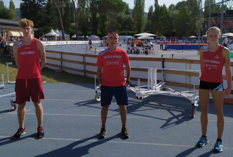 Rieti 11-12-13 settembre Campionati Italiani Allievi Adele Roatta e Valter Cerri in gara
