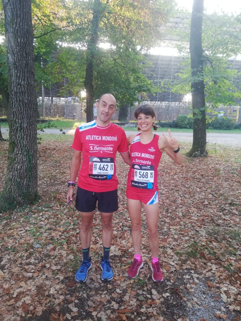 Monza 13 settembre Chiara Costamagna 15ª alla Ganten Monza21 Hal Marathon