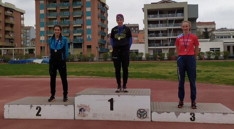 Asti 10 aprile Campionati Regionali Endurance Bronzo tra le Allieve per Adele Roatta
