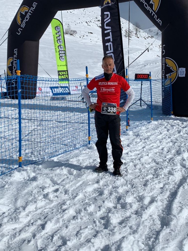 Prato Nevoso - Sunset Running Race 17 aprile Presente anche l'Atletica Mondovì - Acqua S. Bernardo con Livio Barberis