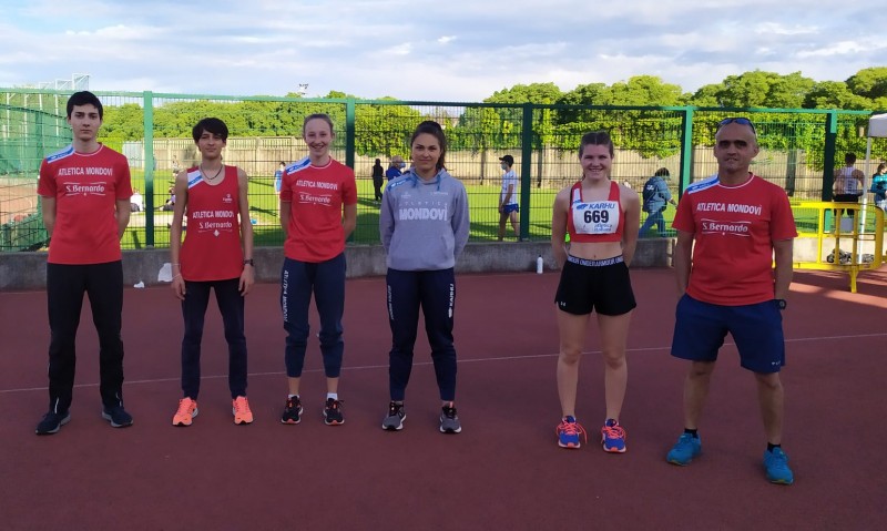 2 maggio Pinerolo e Biella Trasferte positive per l'Atletica Mondovì Acqua S. Bernardo