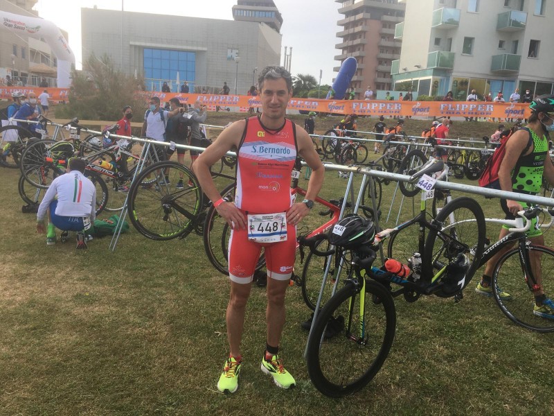 Roth 5 settembre Silvio Paluzzi della Triatletica Mondovì Acqua S. Bernardo al suo primo Iron Un debutto da incorniciare!