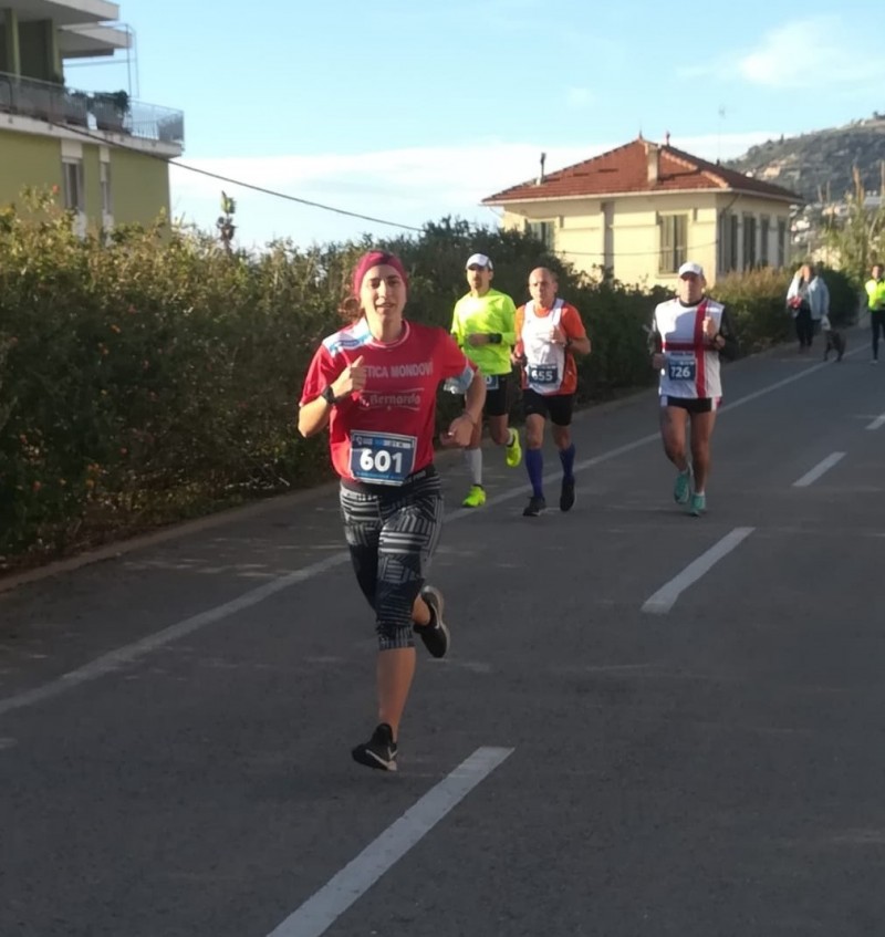 Sanremo - 3° maratona di San Remo Quarta piazza per Sara Bracco nella 21 km