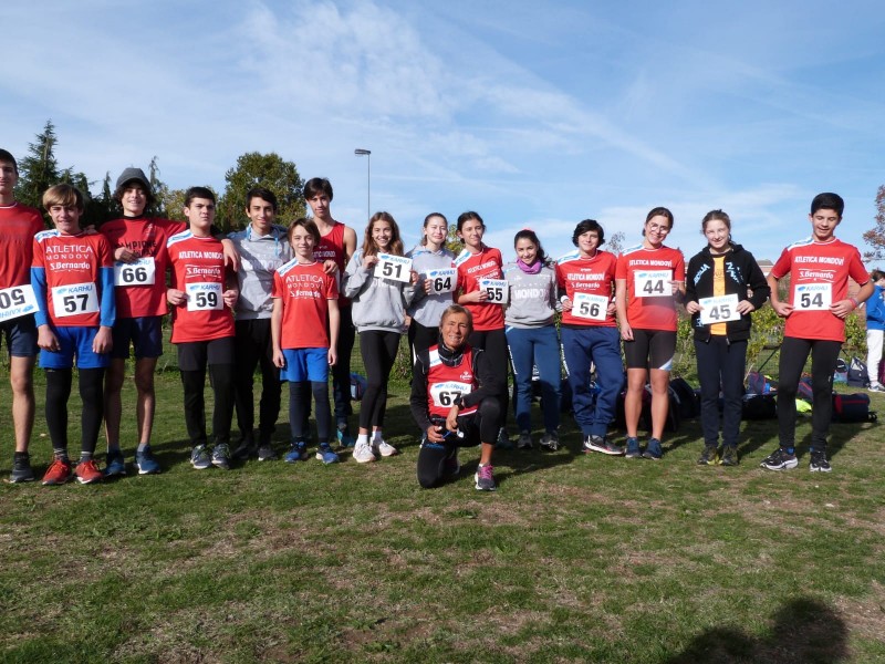 Cuneo 6 Novembre - 14° Corsa Campestre di Cuneo Vittoria di squadra per l'Atletica Mondovì Acqua S. Bernardo.