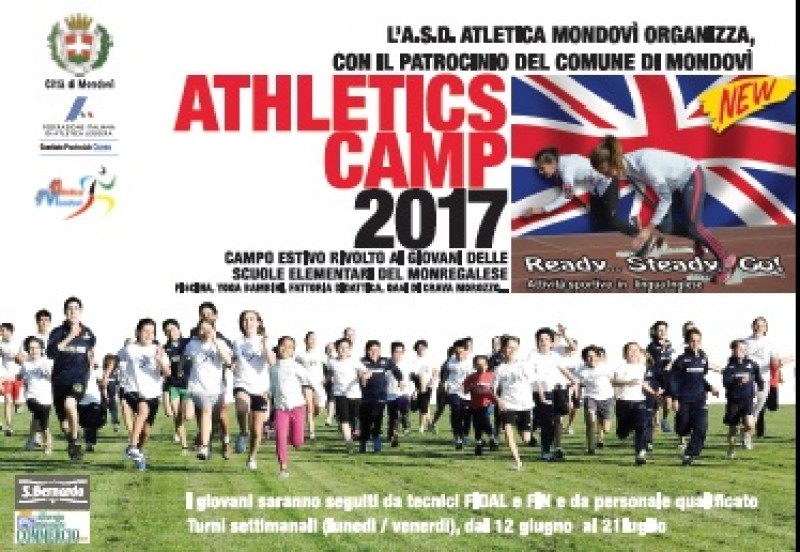 ATHLETICS CAMP 2017 - Ultimi posti disponibili per luglio