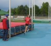 Elena Vinai in azione nel salto in alto