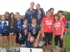 Podio 4x100 cadette