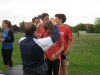 Premiazione 4x100 cadette