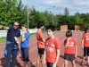 I ragazzi dell'Atletica Mondovi' alla partenza dei 60 metri