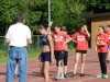 Le cadette alla partenza degli 80 metri