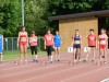 Le cadette alla partenza degli 80 metri