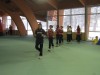Fase di riscaldamento delle "Ragazze"