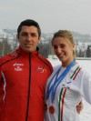 Giulia Liboà con il segretario Enrico Priale_1