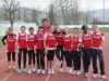 Gruppo Ragazze con il tecnico Enrico Priale
