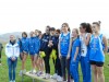 Podio 4x100 ragazze: 1 Atletica Mondovì