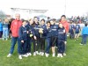 Il gruppo ragazze con i tecnici Priale e Pace