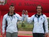 Podio 300 metri maschili: Tricca, Re, Floris - Foto di Giusy Diliberto