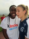 Giulia Liboà con Daisy Osakue