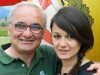 Il Presidente Walter Roattino con Francesca