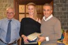 Premiazione di Giulia Liboà col Presidente Roattino e l'Assessore D'Agostino
