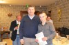 Premiazione di Matteo Gallo con Silvano Curetti (Fondazione CRC)