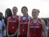 Cadette 4x100 Terze classificate (Nemin Vinai Rattalino Ravotti)