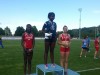 Podio getto del peso cadette 2 Debora Nemin 3 Elena Vinai