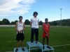 Podio getto del Peso cadetti 3 Sami Bellali