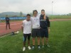 I Lanciatori dell'Atletica Mondovì (Sami Bellali Giorgio Ellena e Daniele Gallo)