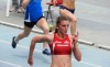 Giulia Liboà in azione sui 100 metri