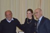 Maria Pia Baudena premiata dal consigliere Atletica Mondovi Carlo Baudena e d.t. Milvio Fantoni