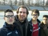 IL Gruppo Lanciatori con il tecnico Andrea Pace