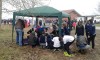 Il nuovo gazebo dell'Atletica Mondovi