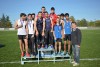 Atletica Mondovi Campione regionale 4x200 metri uomini_podio