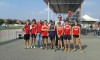 L'Atletica Mondovì con i tecnici Ferdinando e Andrea Pace