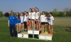 Podio Ragazze 4x100 3 Atletica Mondovi