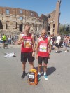 Gianluca Guffanti e Ferdinando  Pace dell'Atletica Mondovi - Acqua S Bernardo