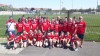 La squadra a Volpiano con i tecnici