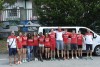 i Cadetti e le cadette con tecnici e dirigenti