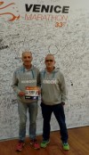 Ferdinando Pace e Augusto Griseri alla Maratona di Venezia