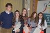 4x100 ragazze premiato da Gabriele Boetti consigliere Villananova Mondovì
