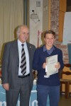 Andrea Guffanti premiato da Gianpiero Gasco della BAM
